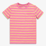Kids pocket tee in stripe