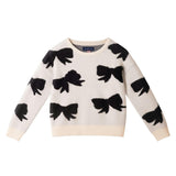 Kids Sweater & Legging Set | Cream Bow