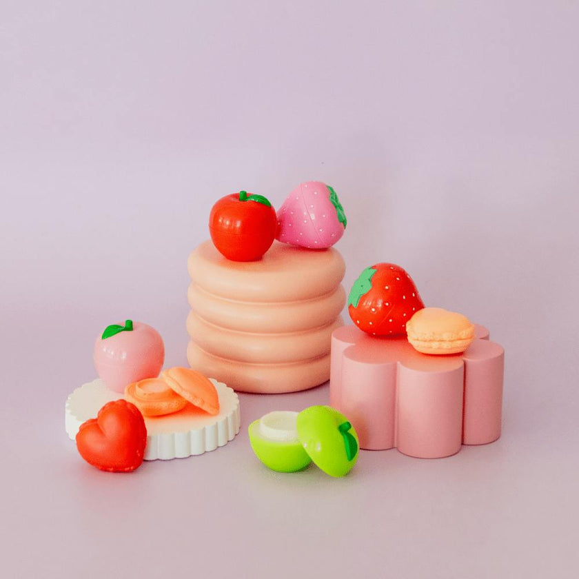 Apple Lip Balms - 3 Color Options