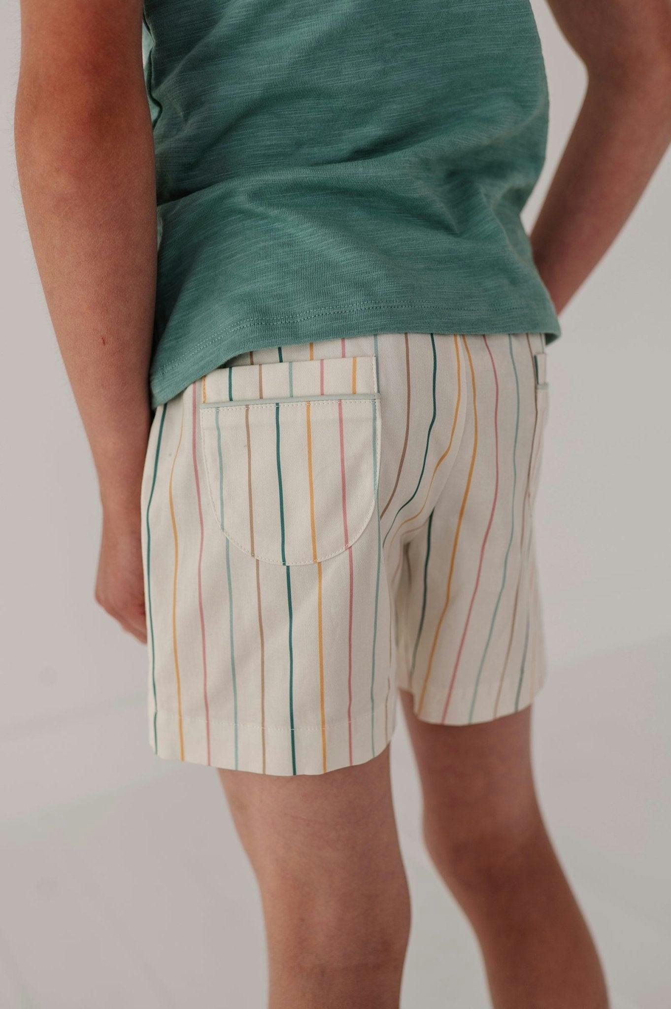 Boy's Twill Beach Shorts
