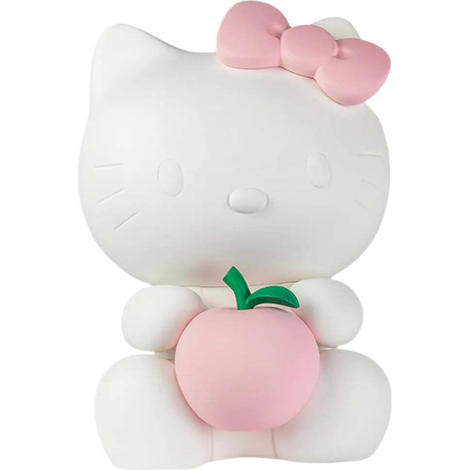 Hello Kitty APPLE Matt White with Pastel Pink Apple 10in