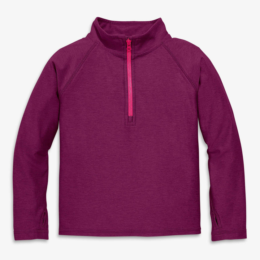 Kids FlexKnit half-zip pullover