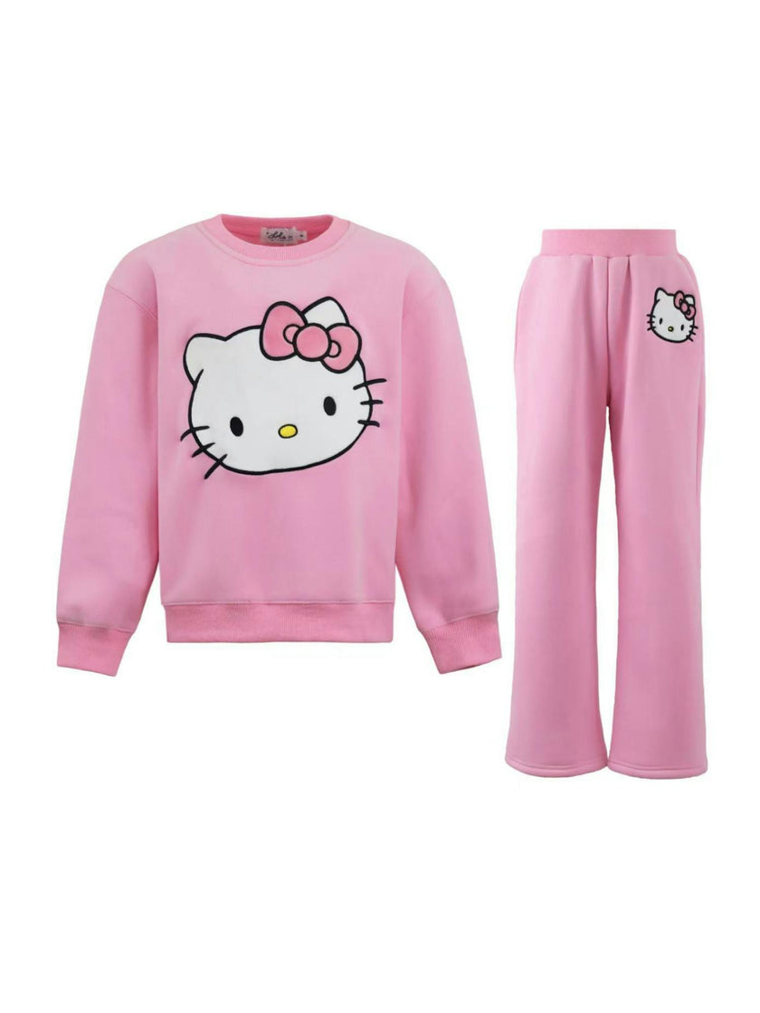Pink Super Soft Knit Hello Kitty® Set