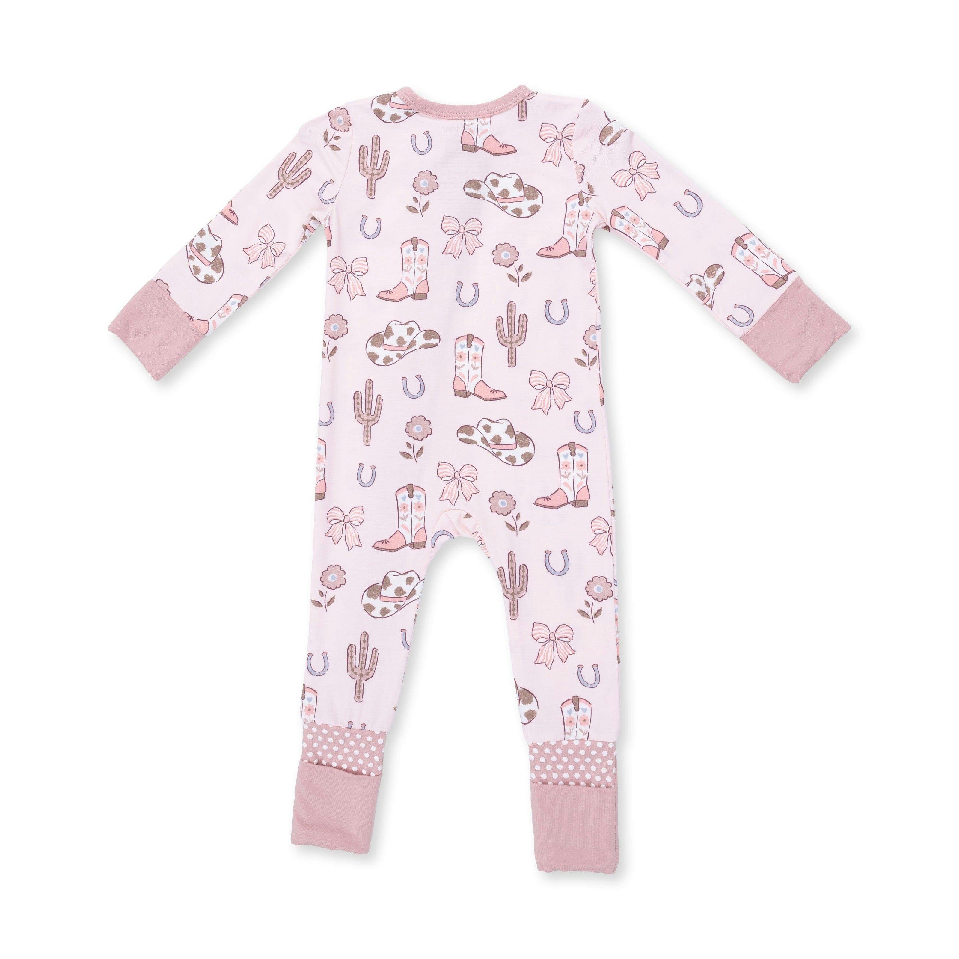 Cowgirl Boots and Bows - Convertible Romper