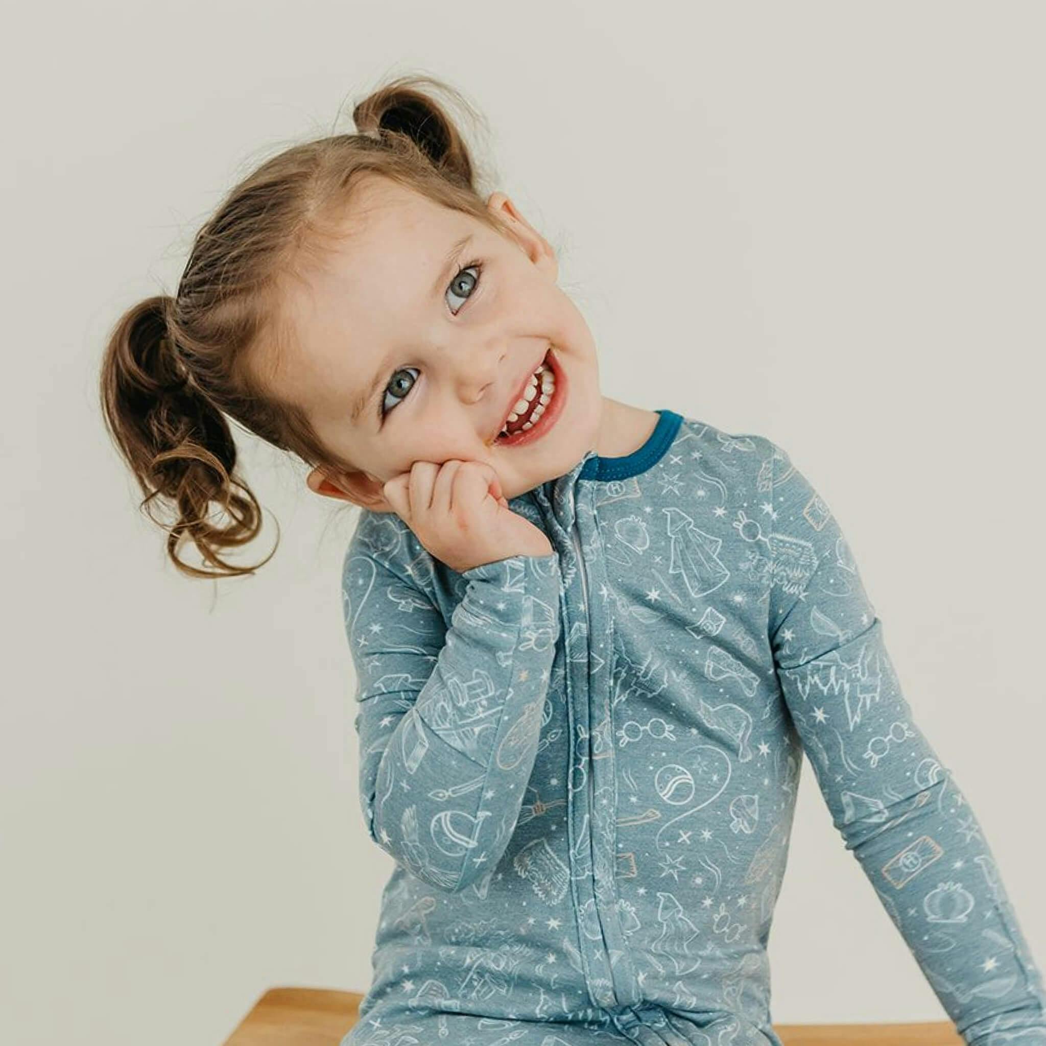 Zip-Up Footie Pajama - Hogwarts