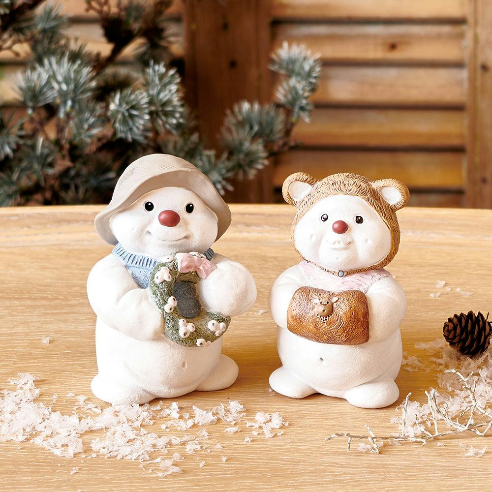Gertrud & Ejvin Snowmen
