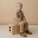 Organic Corduroy Pants - Taupe