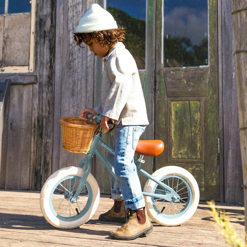 BANWOOD BALANCE BIKE FIRST GO VINTAGE - TEAL