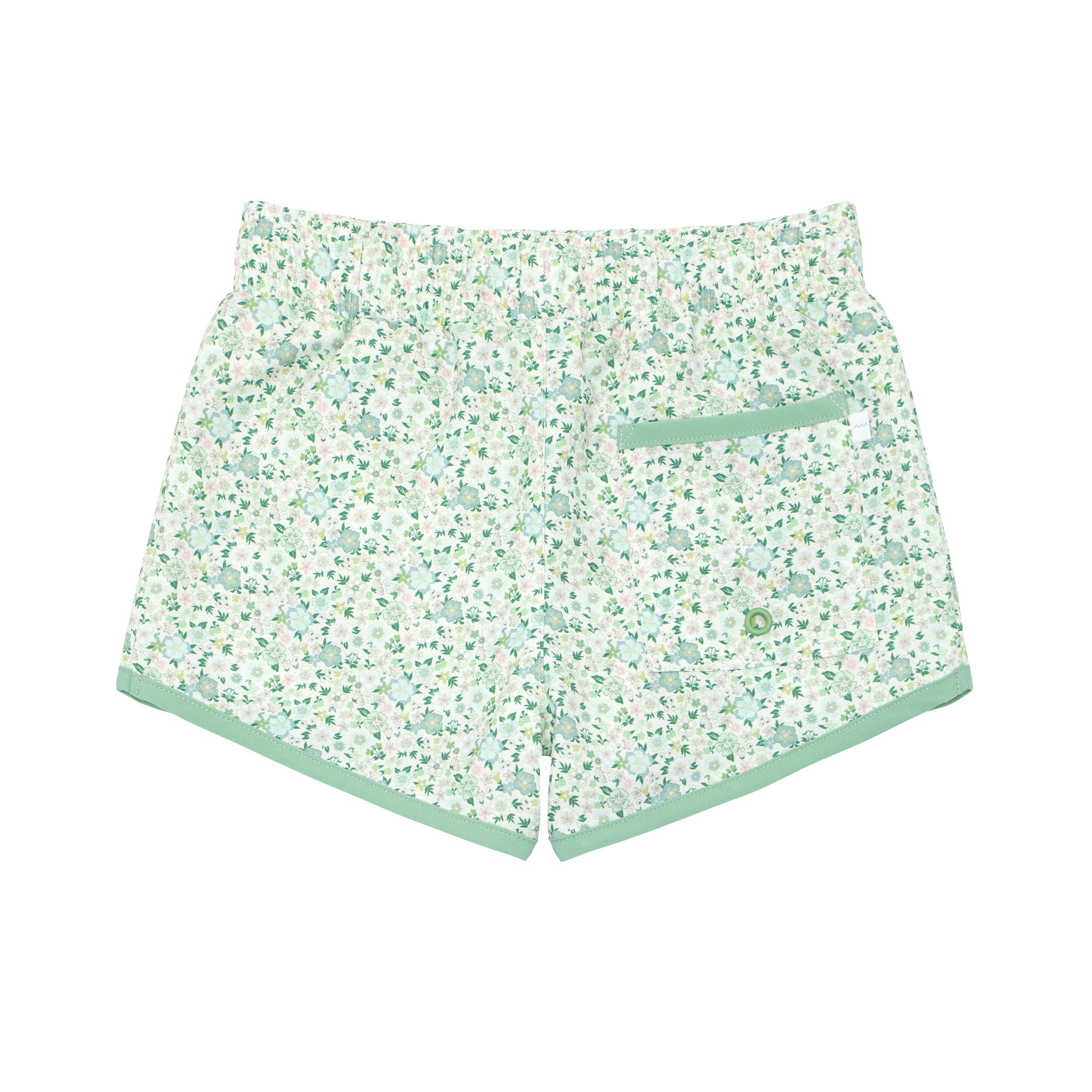 Boys Sea Marsh Floral Boardie