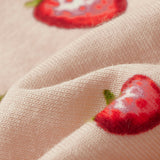 Strawberry Organic Cotton Kerchief Bib