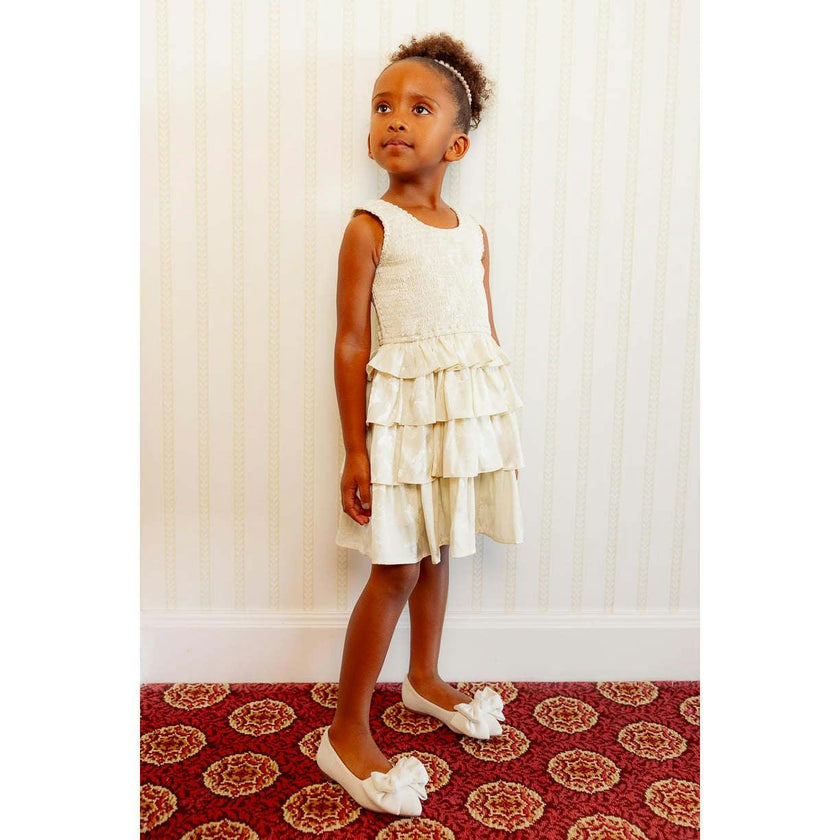 Mini Aiden Dress in Cream