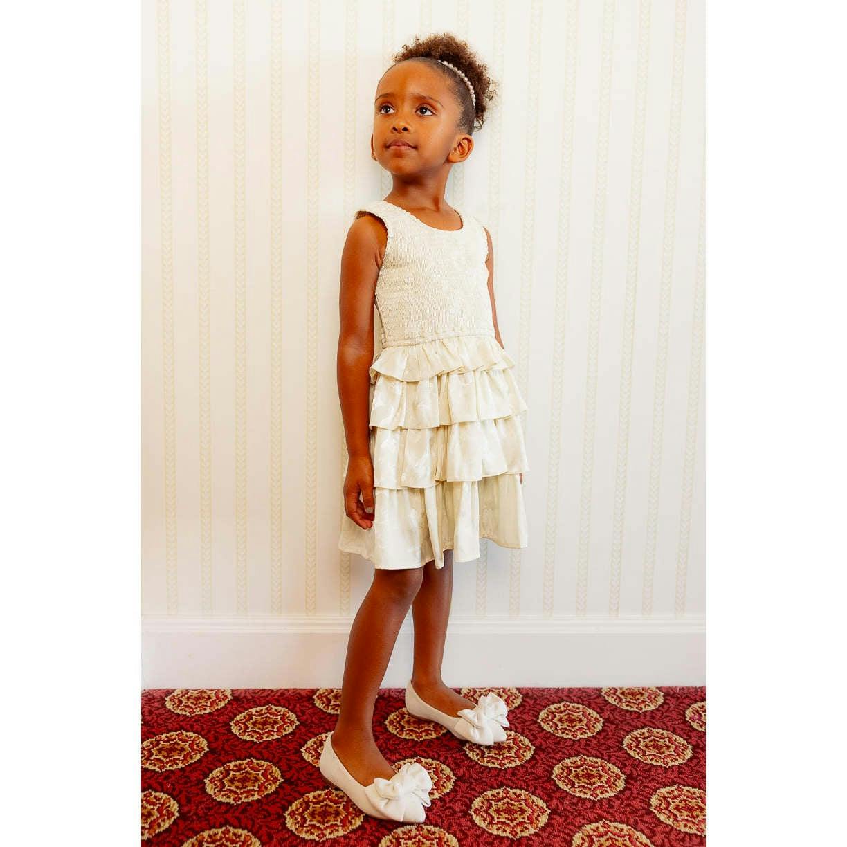 Mini Aiden Dress in Cream