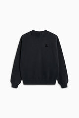 TNS Logo Rib Collar Woman Sweatshirt Moonless Night