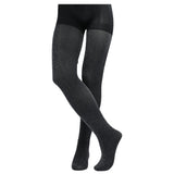 Black Sparkled Cotton Tights