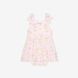 Edwina Bow Babydoll Bodysuit Dress
