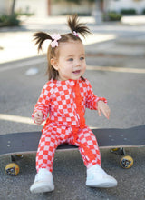 Pink Checked Out Ruffle Snoozer