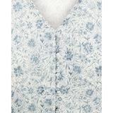 Elaine Dress in Floral Blues