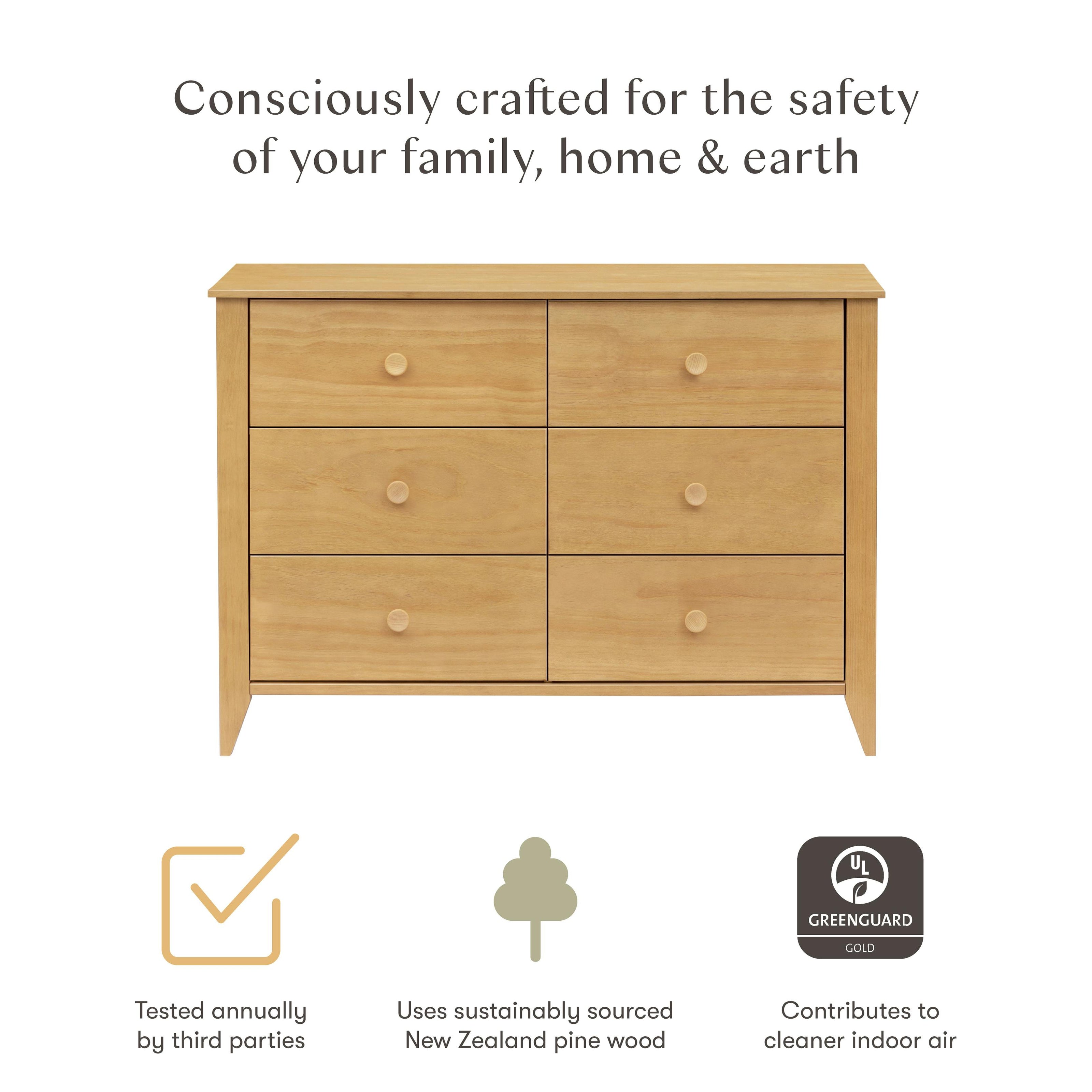 Sprout 6-Drawer Dresser (48