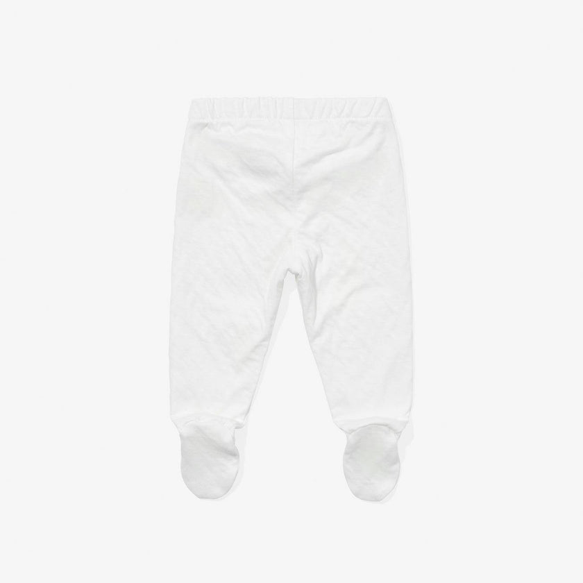 Tatum Baby Pant, Vanilla Piping