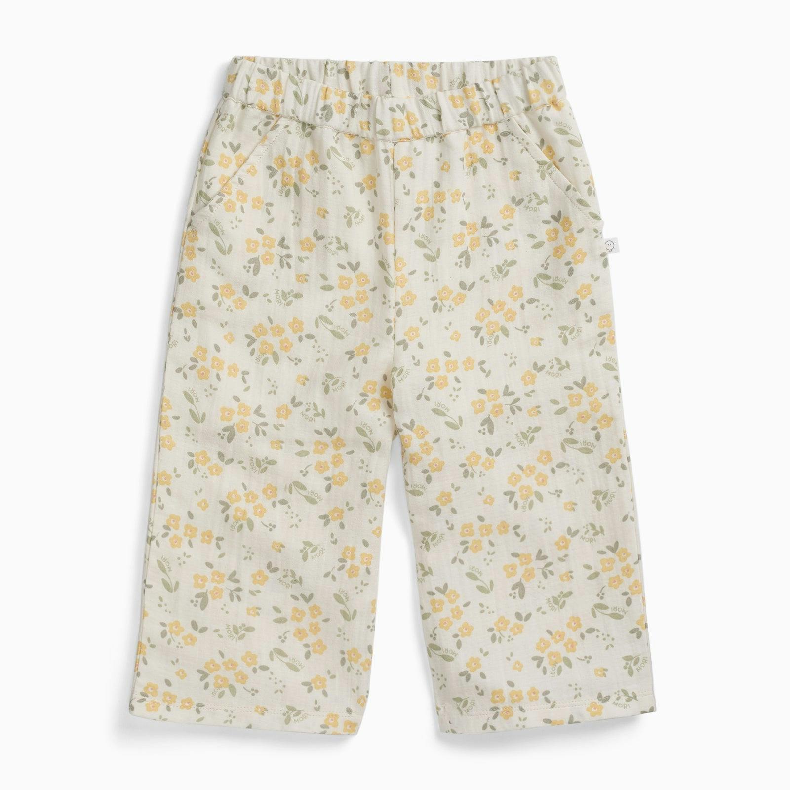 Floral Muslin Pants