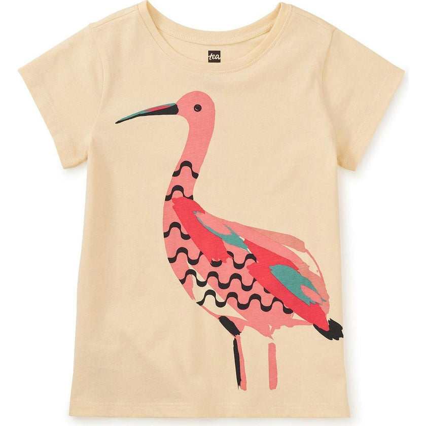 Scarlet Ibis Graphic Tee, Yellow