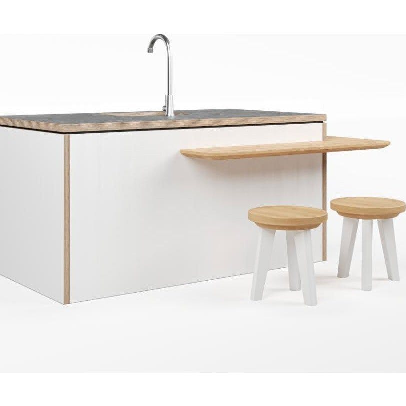 Macedon Breakfast Bar – Modern Play Island with Stools Included