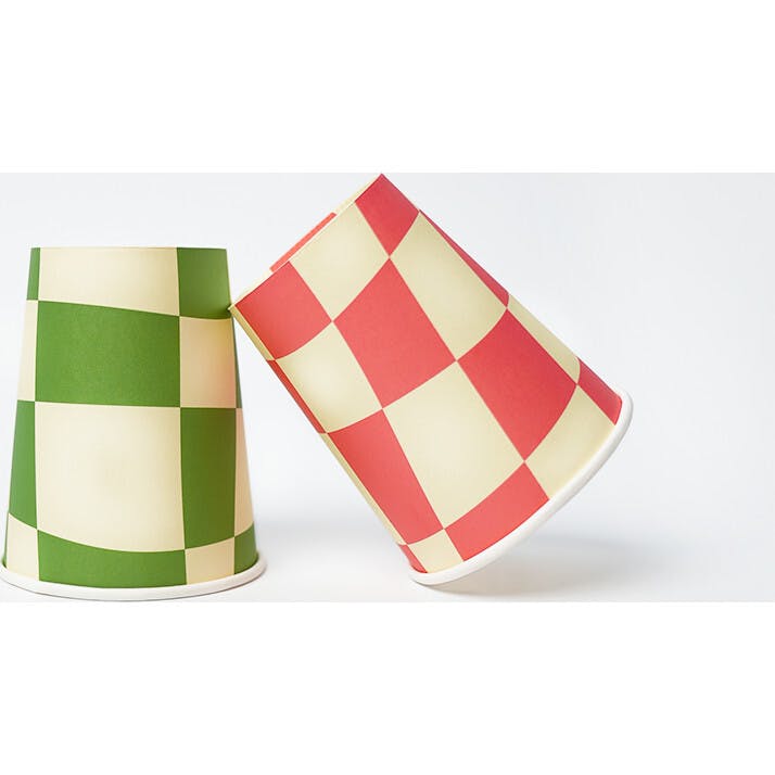 Little Chef Checkered Cups