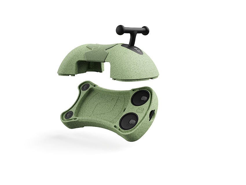 My First Baby Walker Ride On Toy Olive
