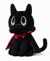 McHugs Dracula Cat Halloween Weighted Plush Animal 18cm
