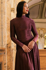 Ava Top in Sangria
