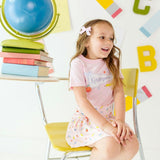 Kindergarten Bow Pennant Short Sleeve T-Shirt