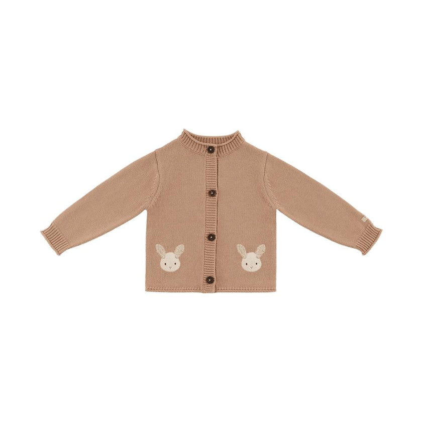 Danta Cardigan | Fluffy Bunny | Rose Mocha