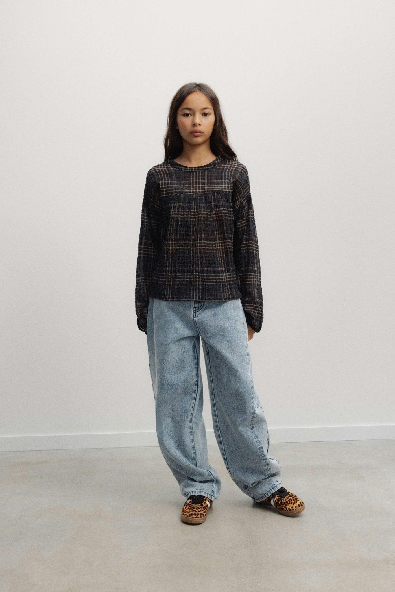 TNS Denim Teen Curved Trouser