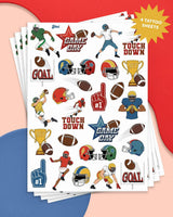 Game Day Tats - 112 temporary tattoos