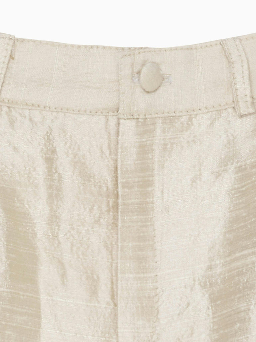 Champagne Lupino Silk Boy Knickerbocker