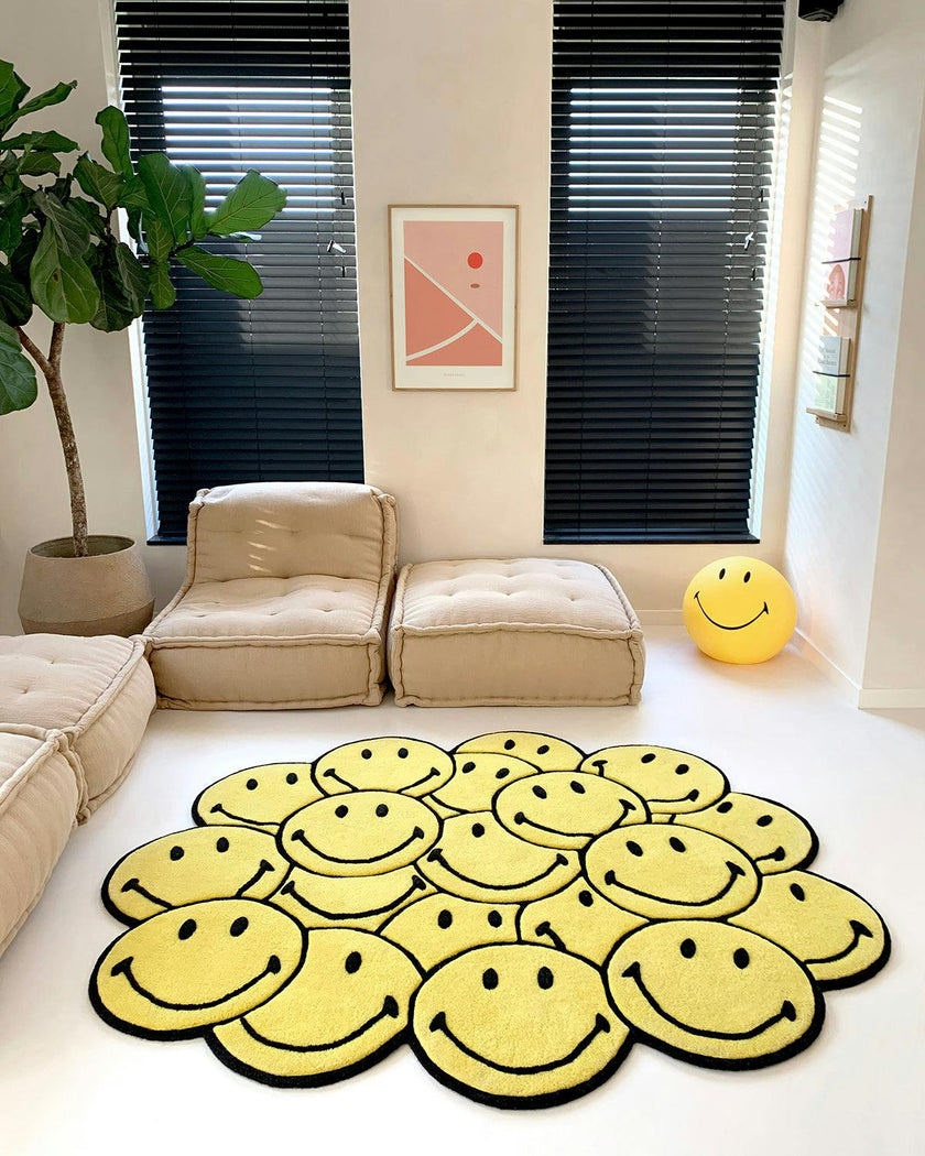 Smiley Bunch Rug