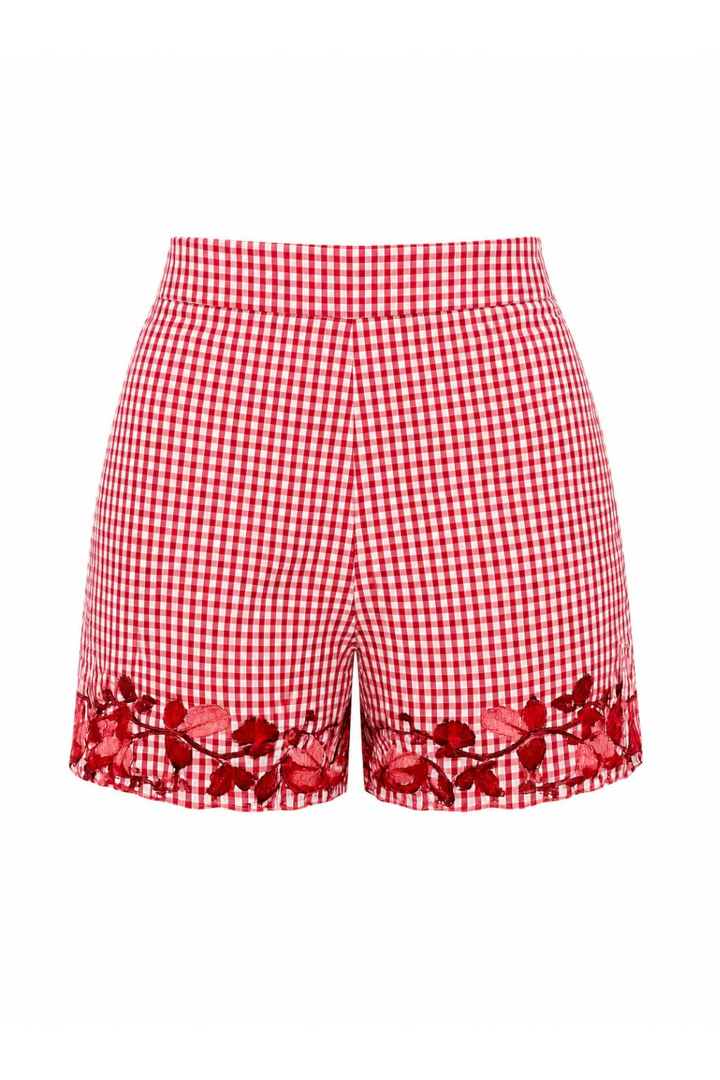 Lizzie Picnic Plaid Short