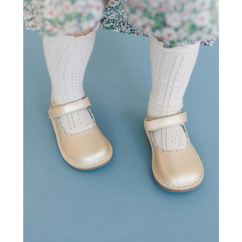Caitlin Scalloped Mary Jane