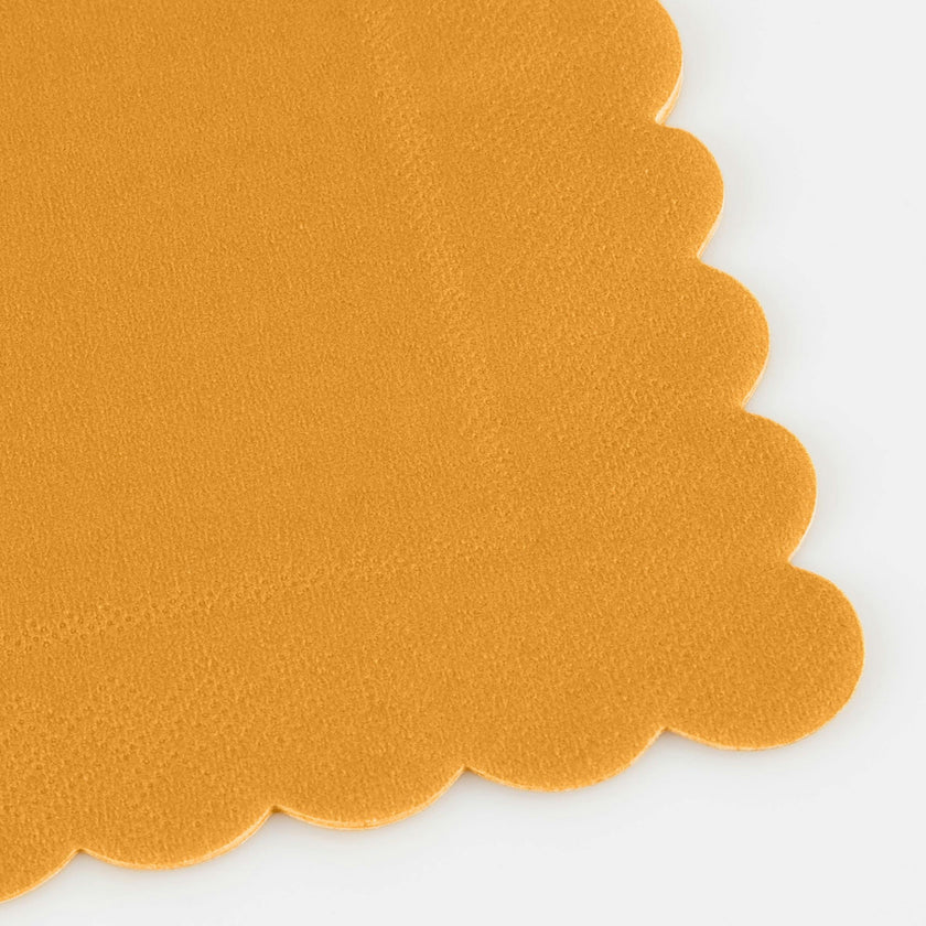 Harvest Yellow Large Napkins