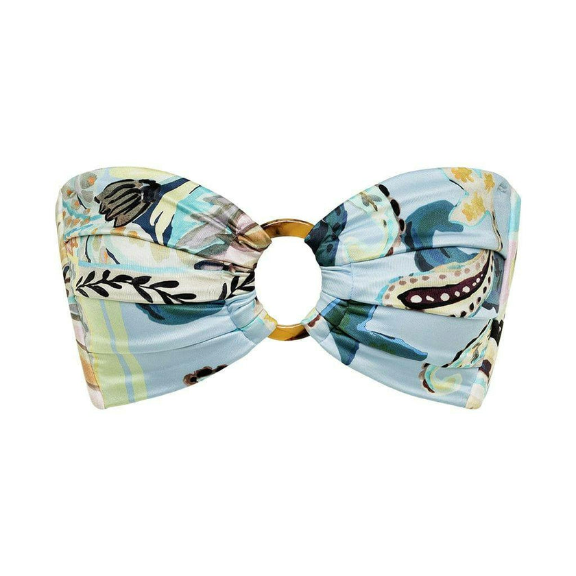 Tori Ties Bandeau Bikini Top