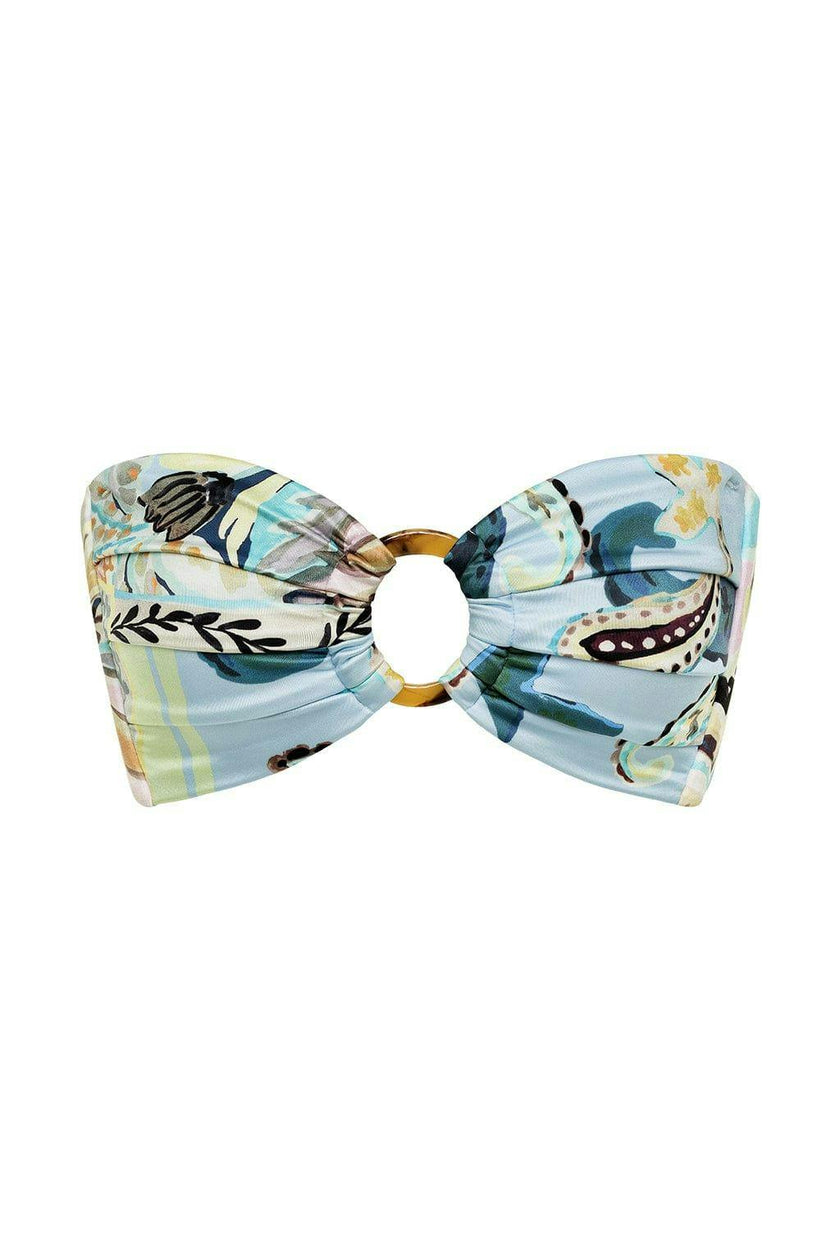 Tori Ties Bandeau Bikini Top