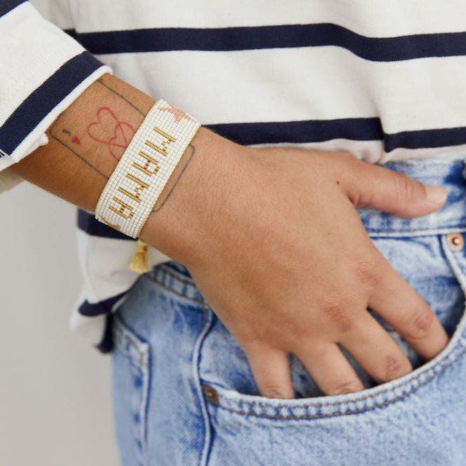 MAMA Stars Beaded Bracelet
