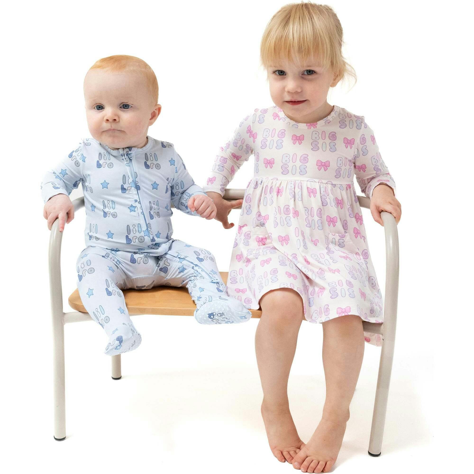 Lil Bro - 2 Way Zipper Footie