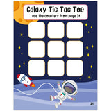 Scratch & Glitter Activity Book: Space