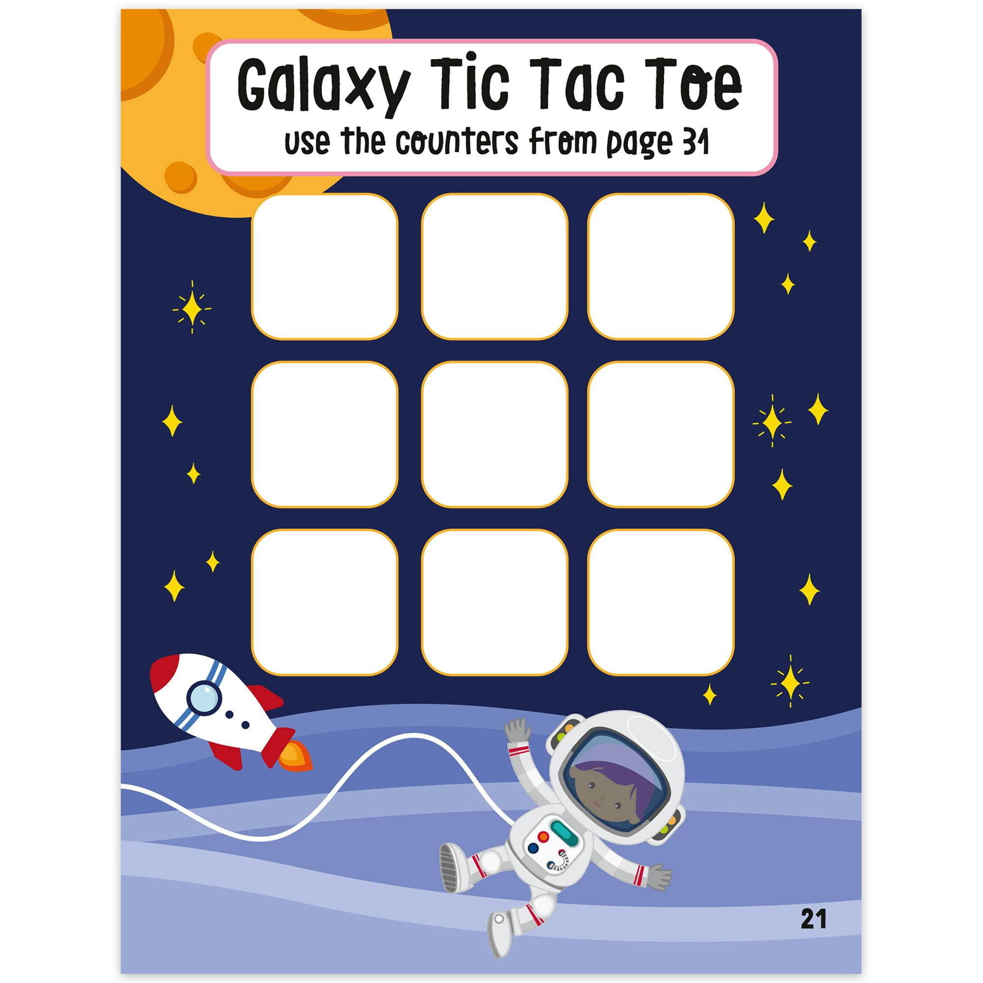 Scratch & Glitter Activity Book: Space