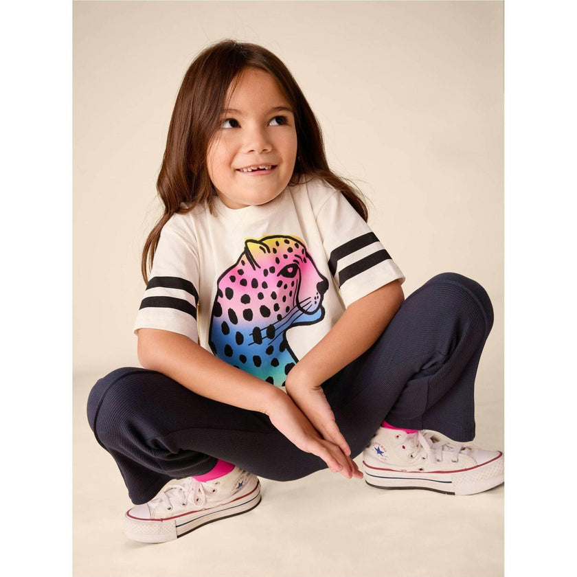 Jaguar Sporty Graphic Tee, White