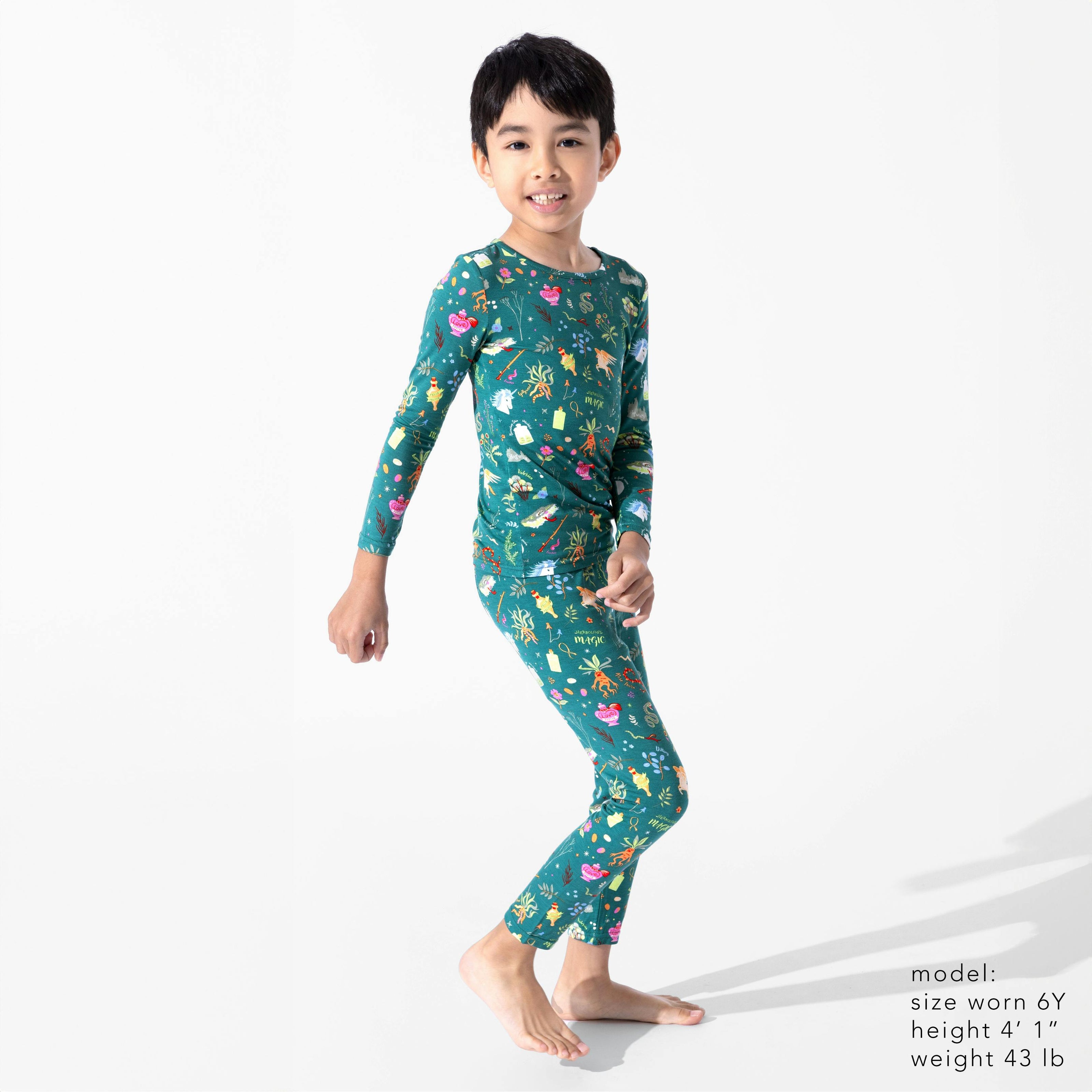 Mandrakes Potions & Herbs Bamboo Kids Pajamas