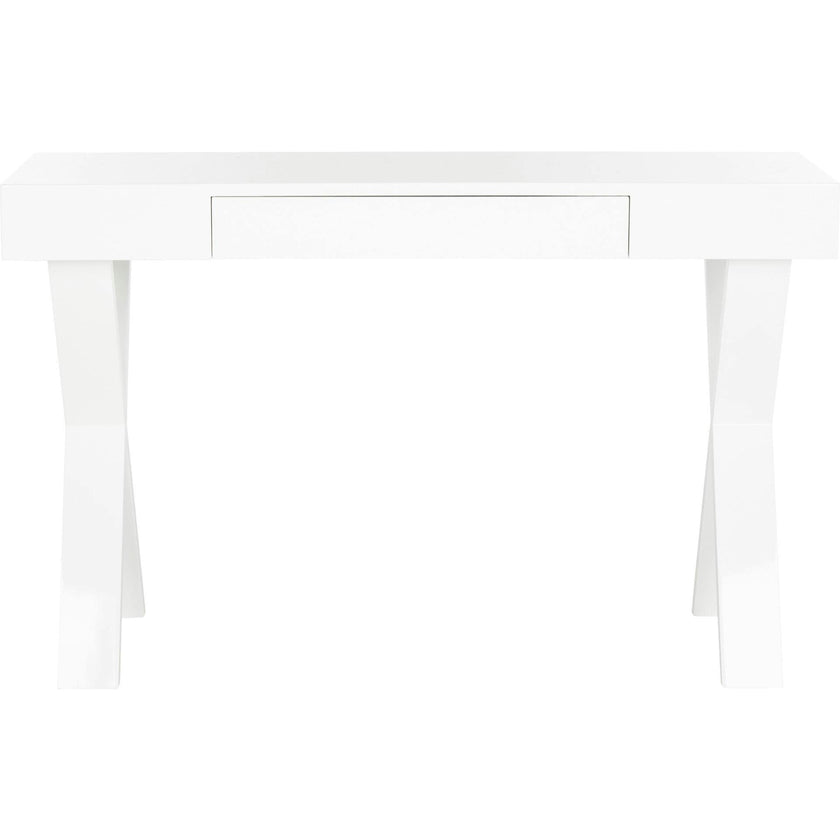 Alessia Mid-Century Lacquer Vanity Desk