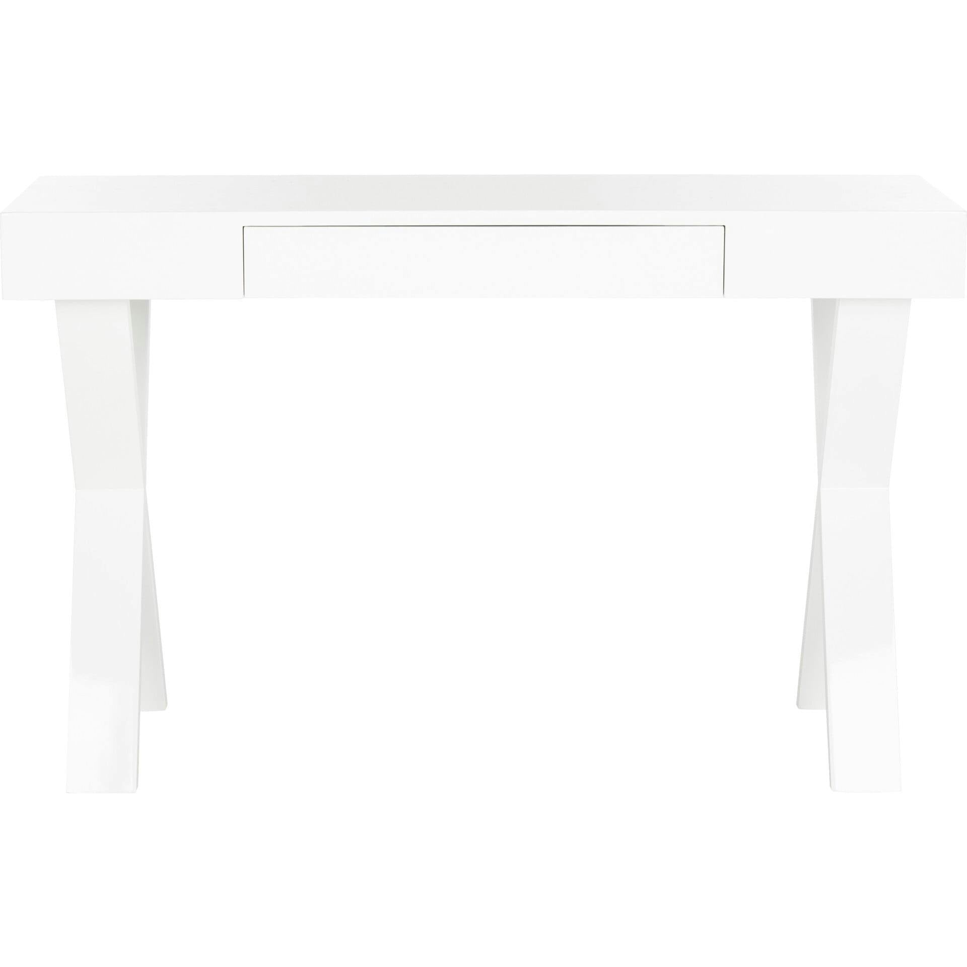 Alessia Mid-Century Lacquer Vanity Desk