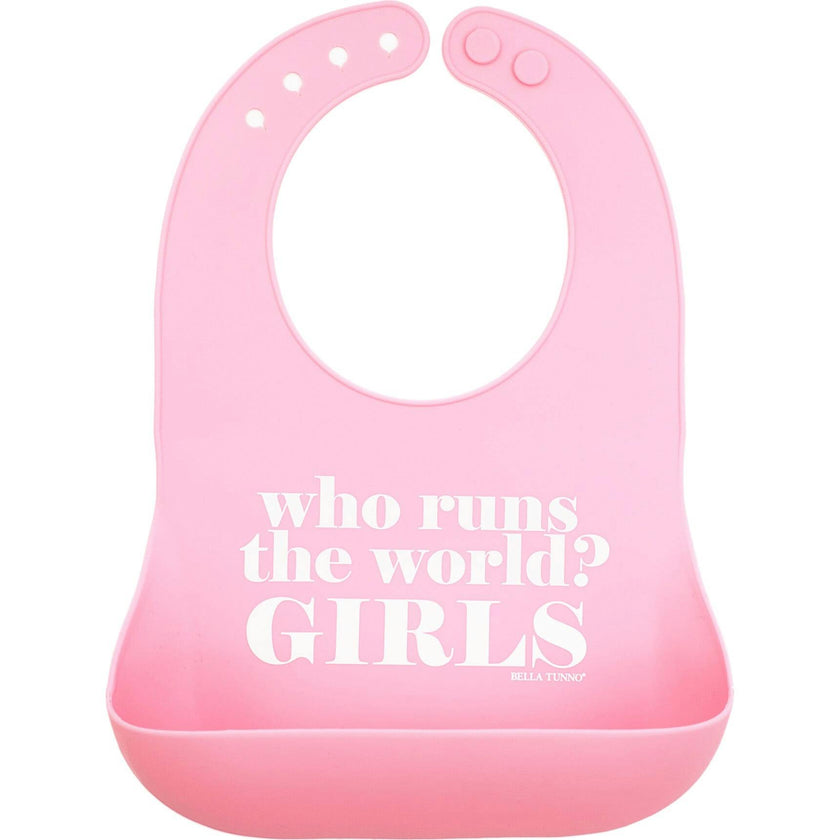 Who Runs the World Wonder Bib